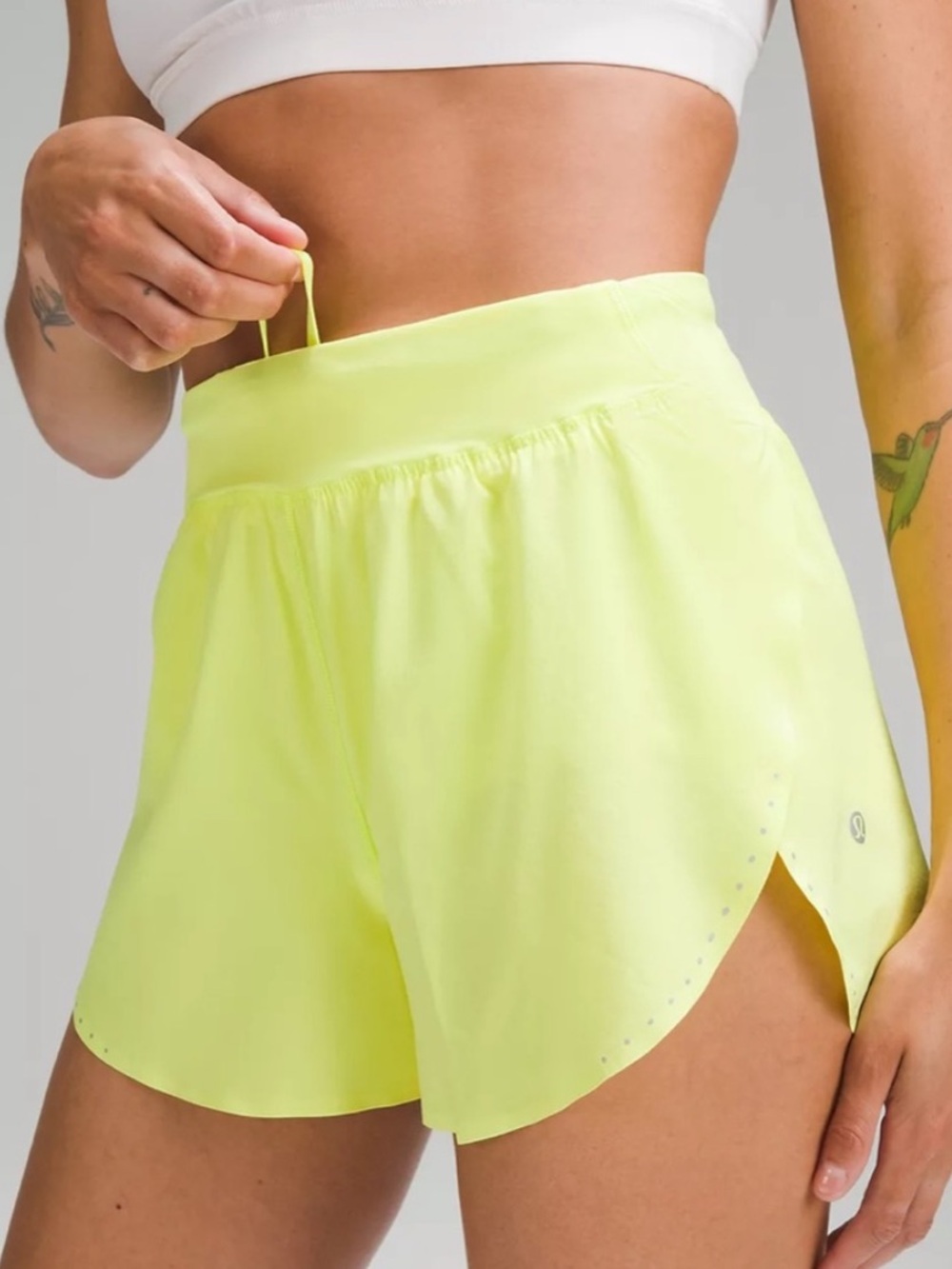 Lululemon Fast and Free Reflective High-Rise Classic-Fit Short 3"